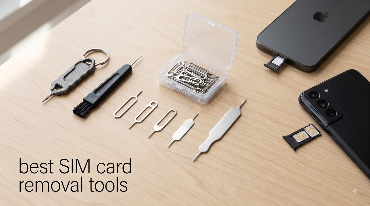 best SIM card removal tools