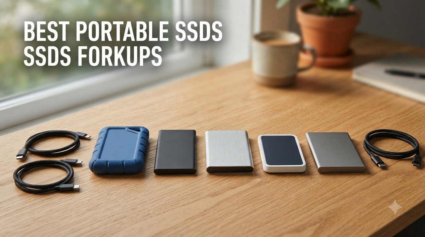 best portable SSDs for backups