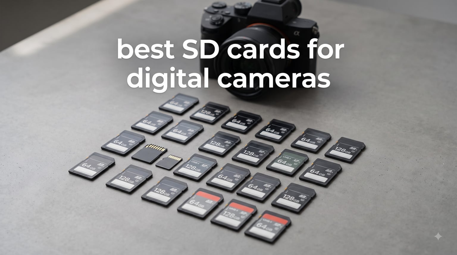best SD cards for digital cameras