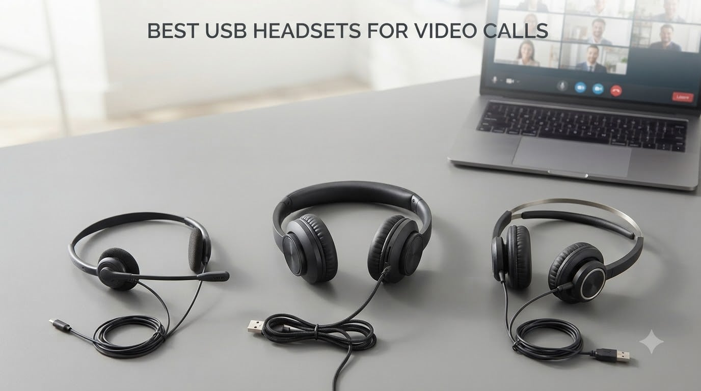 best USB headsets for video calls