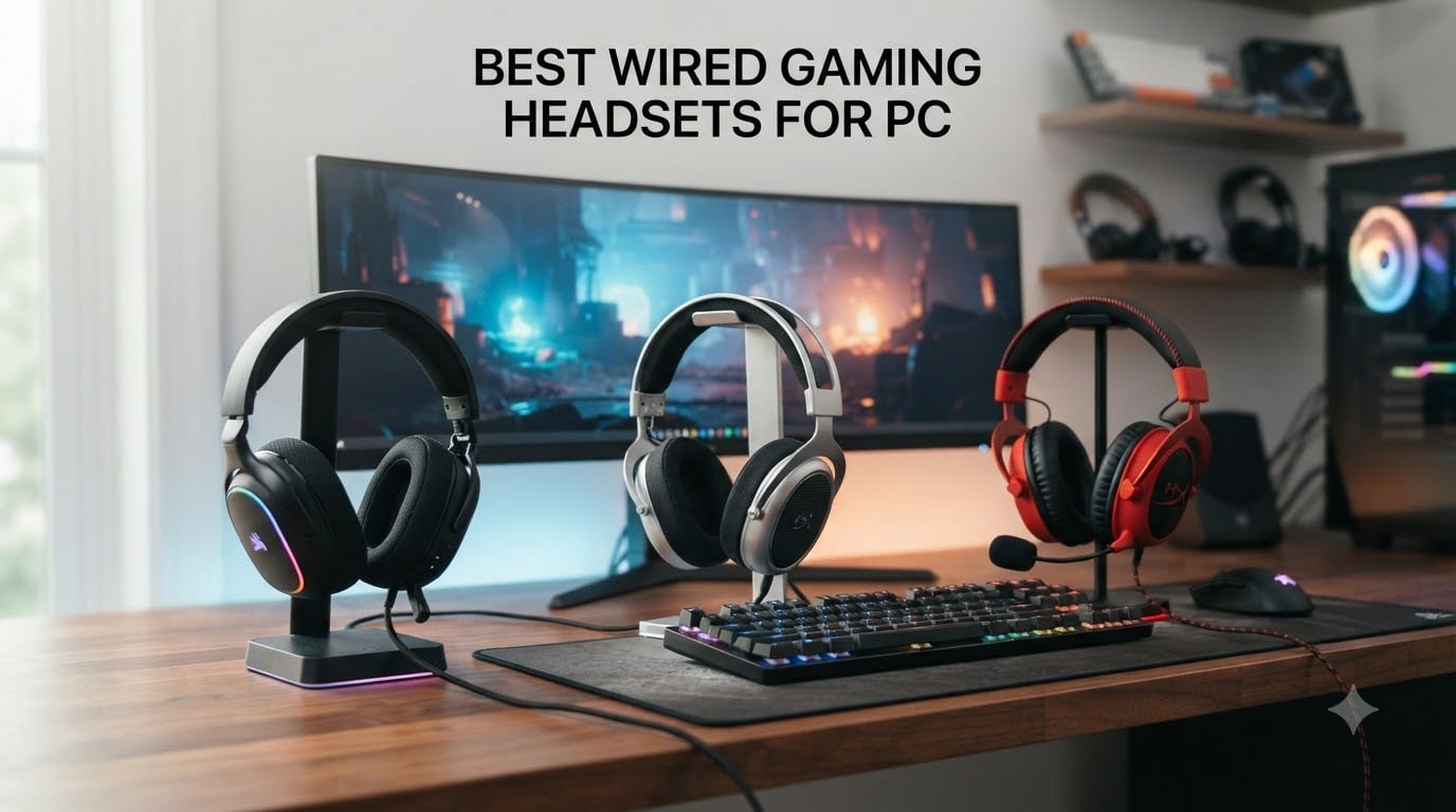 best wired gaming headsets for PC