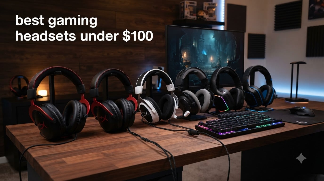 best gaming headsets under $100