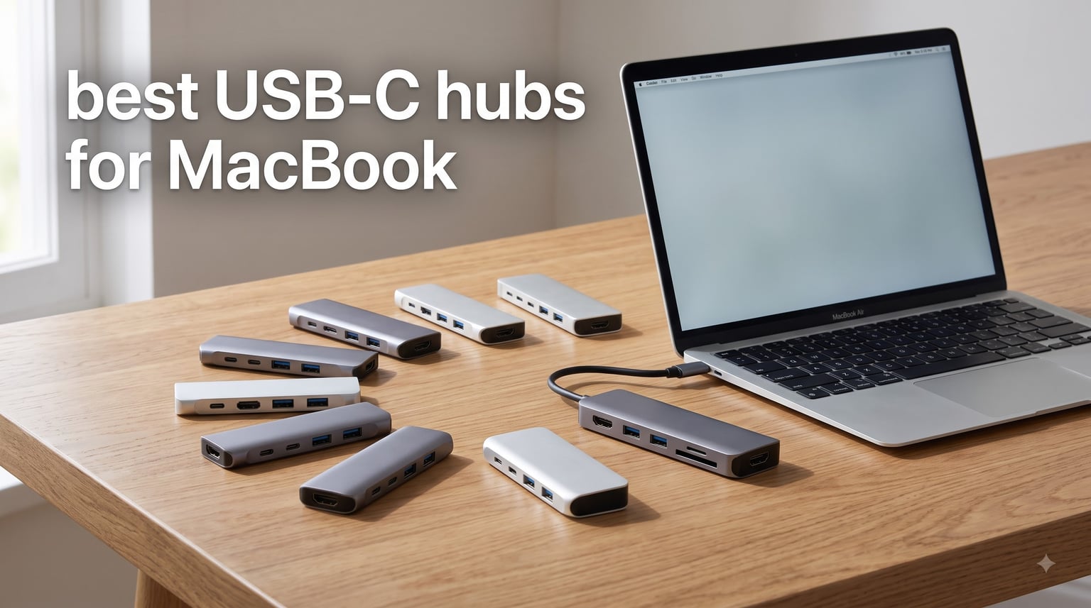 best USB-C hubs for MacBook