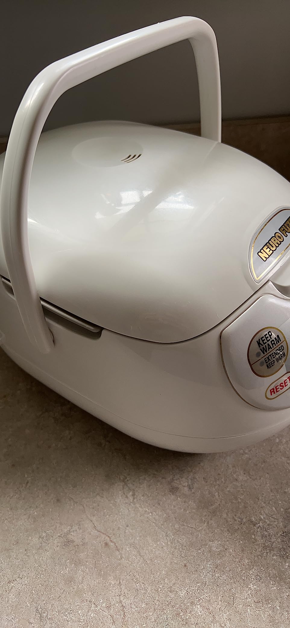 Zojirushi Ns ZCC10 Neuro Fuzzy Rice Cooker and Warmer (White) customer photo 2
