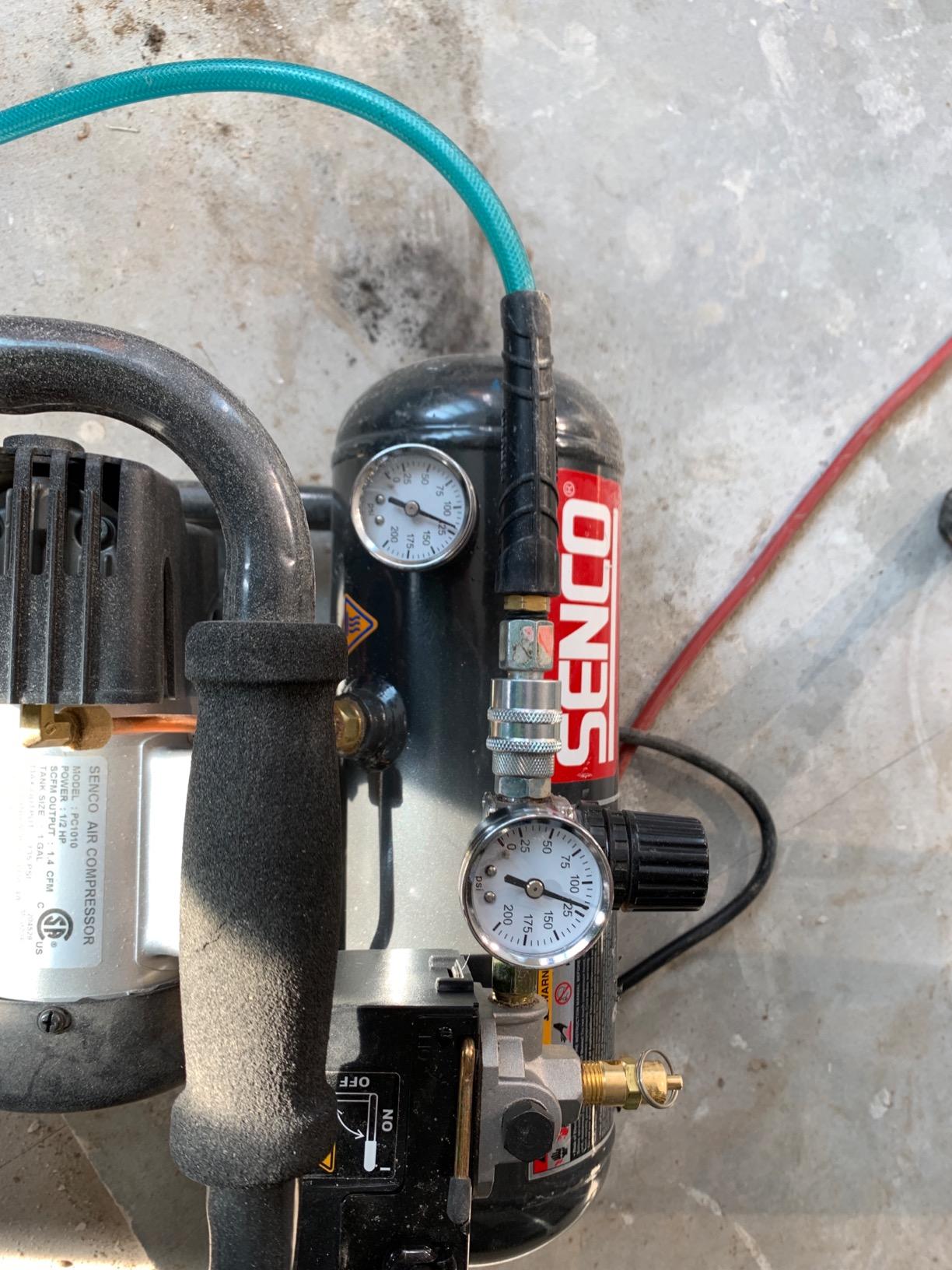 SENCO Air Compressor 1/2-Horsepower, 1-Gallon, 20 lbs. (PC1010) customer photo 2