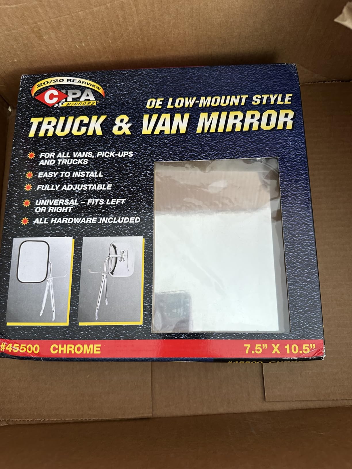 Cipa USA 45500 Low-mount Chrome customer photo 1