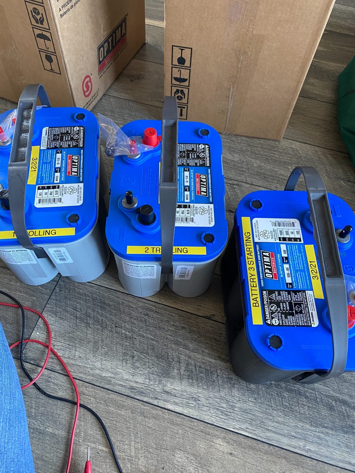 OPTIMA® Batteries D34M BLUETOP® Dual Purpose Boat and RV Sealed AGM Battery customer photo 2