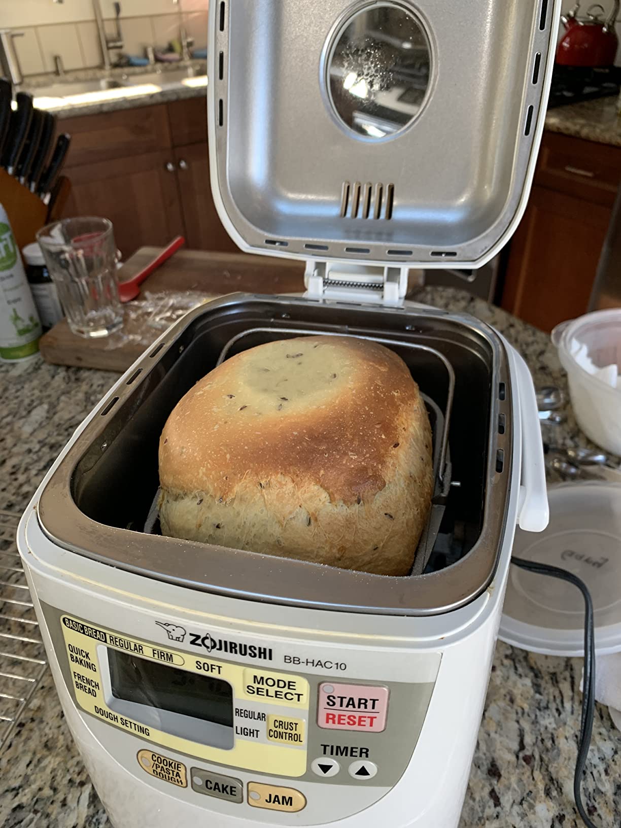 Zojirushi BB HAC10 Home Bakery Mini Breadmaker, 1 Lb (White) customer photo 2