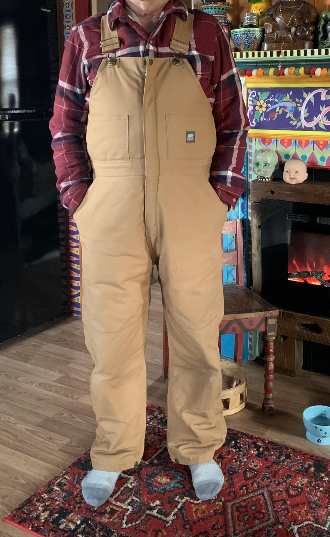 Berne Men's Heritage Insulated Duck Bib Overall customer photo 1