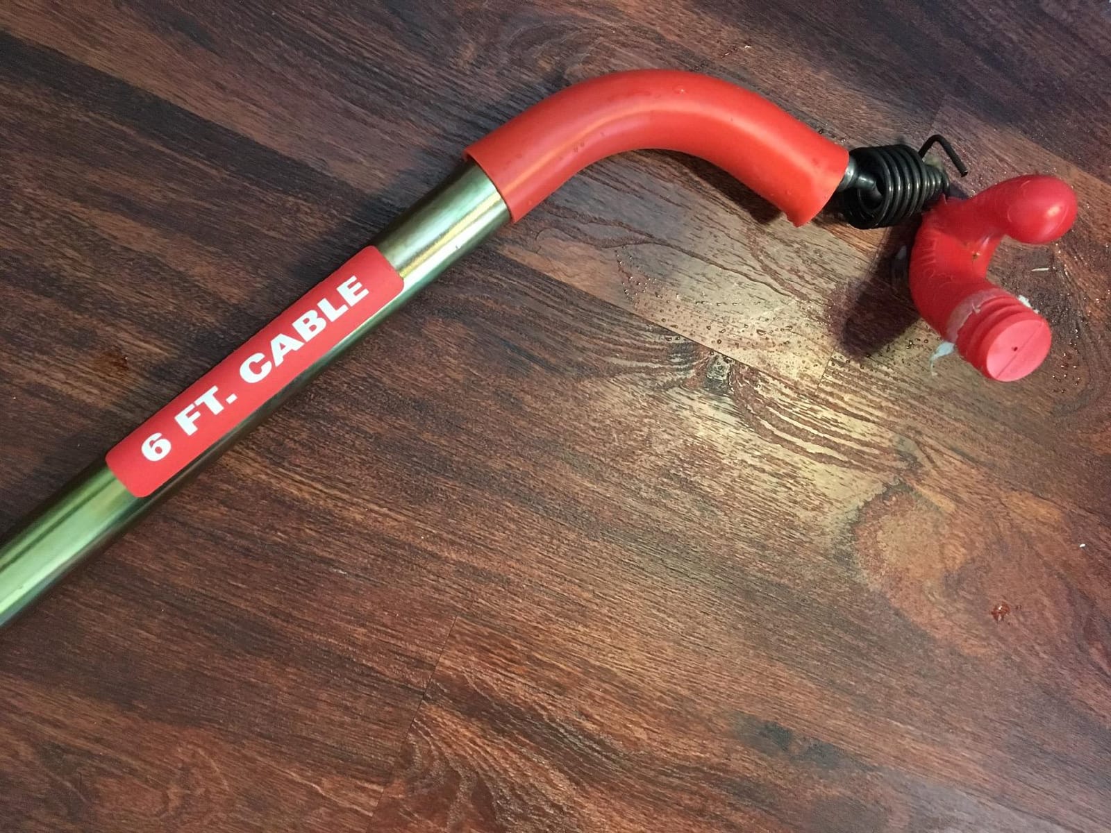 RIDGID 59802 K-6DH Hybrid Toilet Snake Auger with 6' Heavy-Duty Drop Head Tri-Wrap Cable, Manual or Cordless Drill Operated Plumbing customer photo 2
