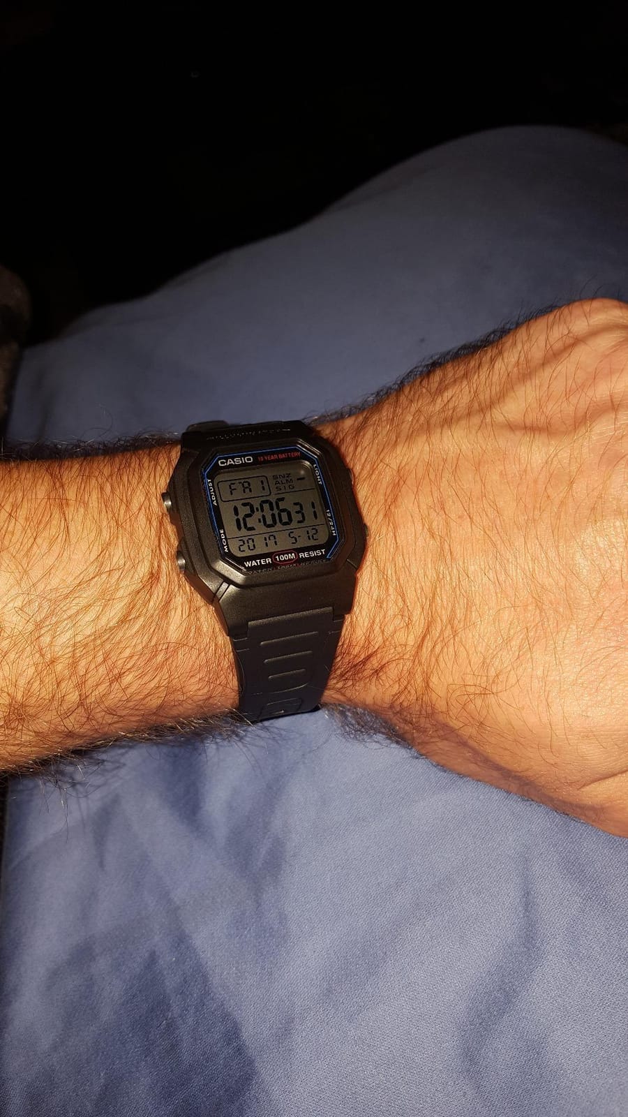 Casio W800HG Series | Men’s Digital Watch | 100 Meter Water Resistance | Multi Function Alarm | 100 SEC Stopwatch | Auto Calendar | Countdown Timer | LED Light | Dual Time| 10 Year Battery customer photo 1