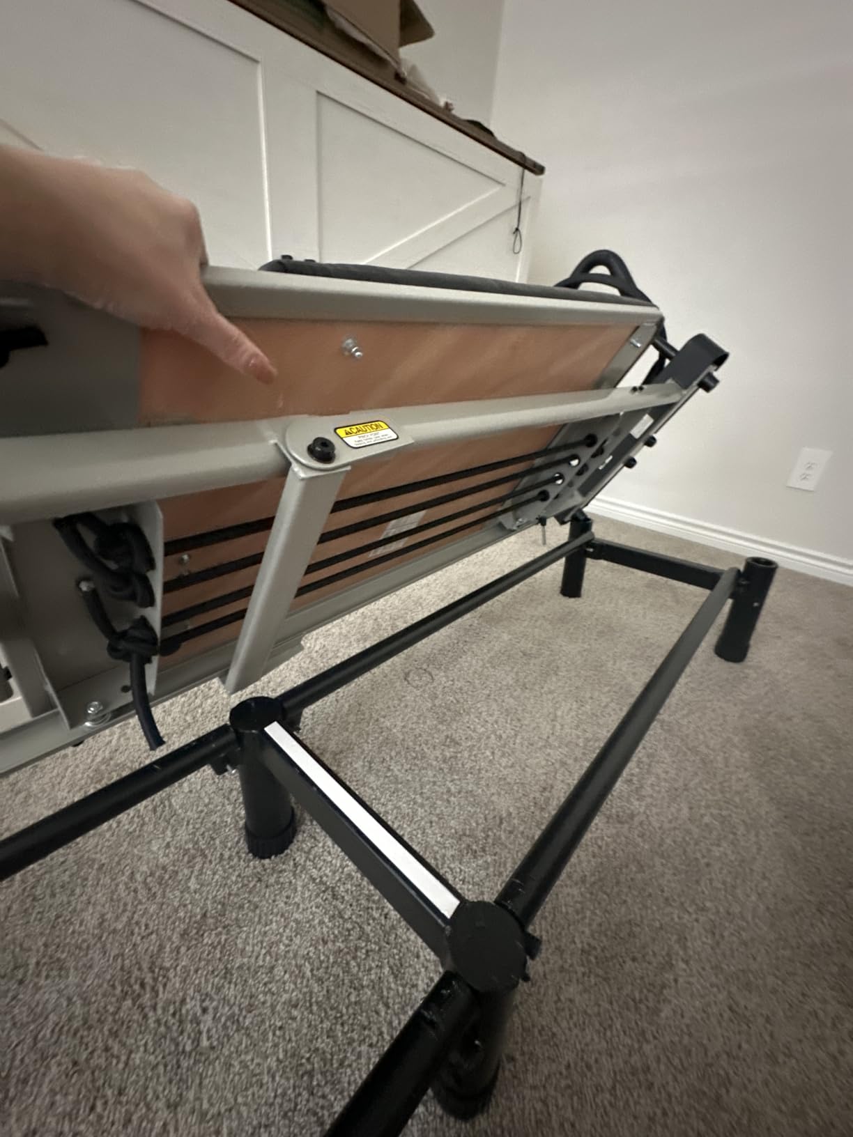 AeroPilates Pilates Reformer Machine, Gym Equipment for Resistance Workout, Strength & Fitness Training - Foldable & Compact customer photo 1
