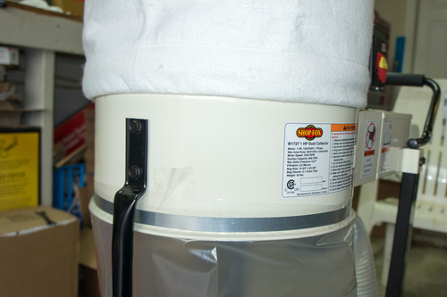 SHOP FOX Portable W1727 1 HP Dust Collector customer photo 1