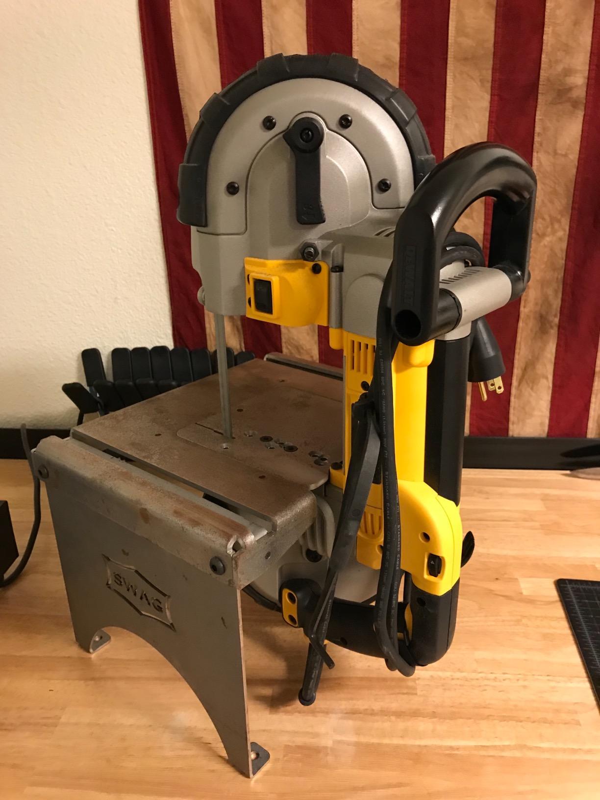 DEWALT Portable Band Saw, Deep Cut, 10 Amp, 5-Inch (DWM120K) customer photo 1