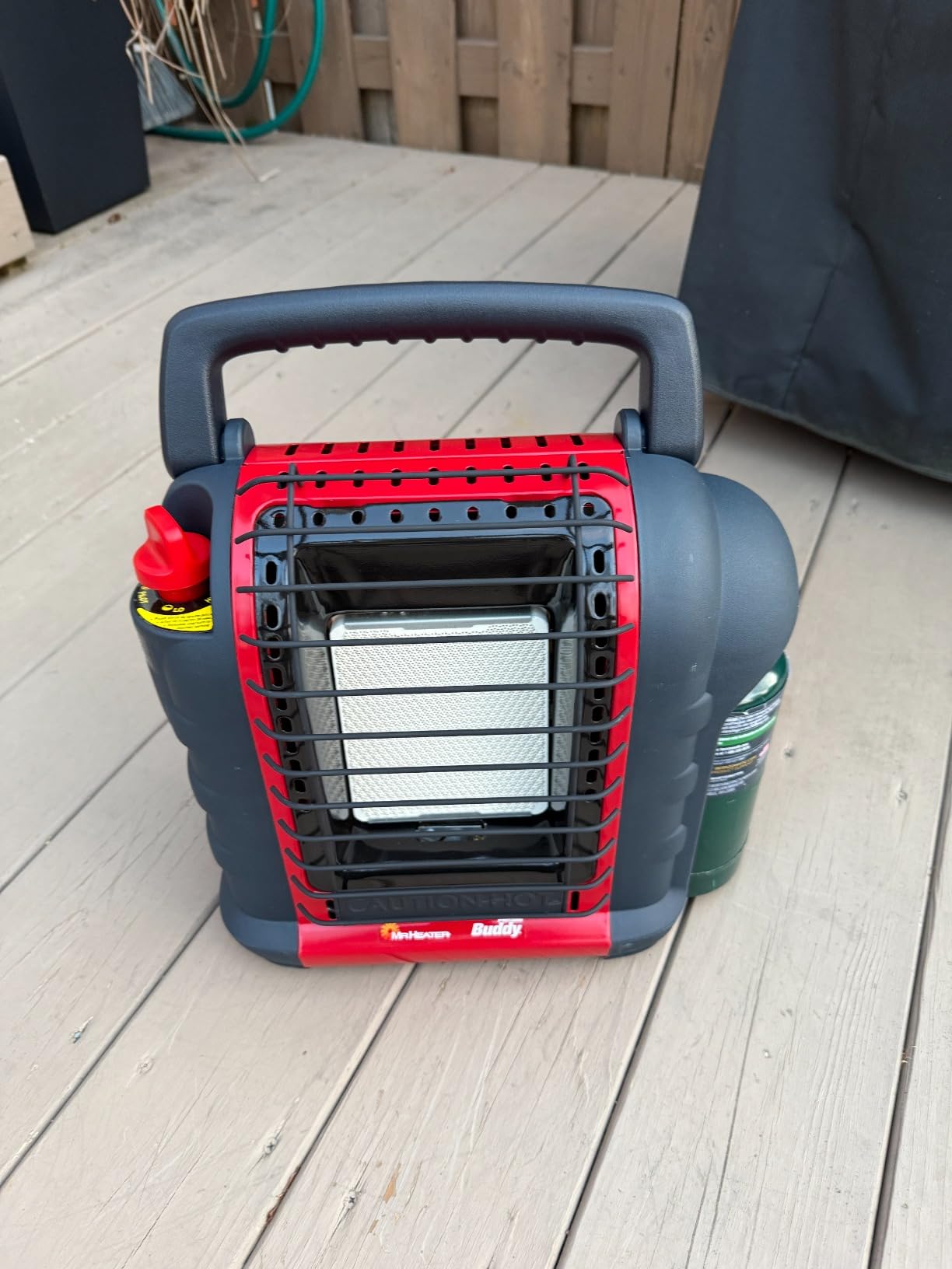 Mr. Heater 9,000 BTU Portable Buddy Radiant Propane Heater customer photo 2