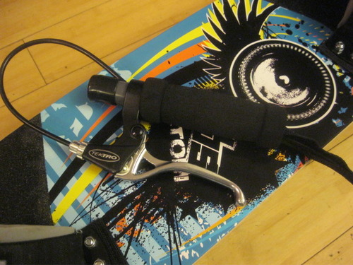 Atom 95X Mountainboard with Brake *NOT Electric* Summer Snowboard Alternative. customer photo 2