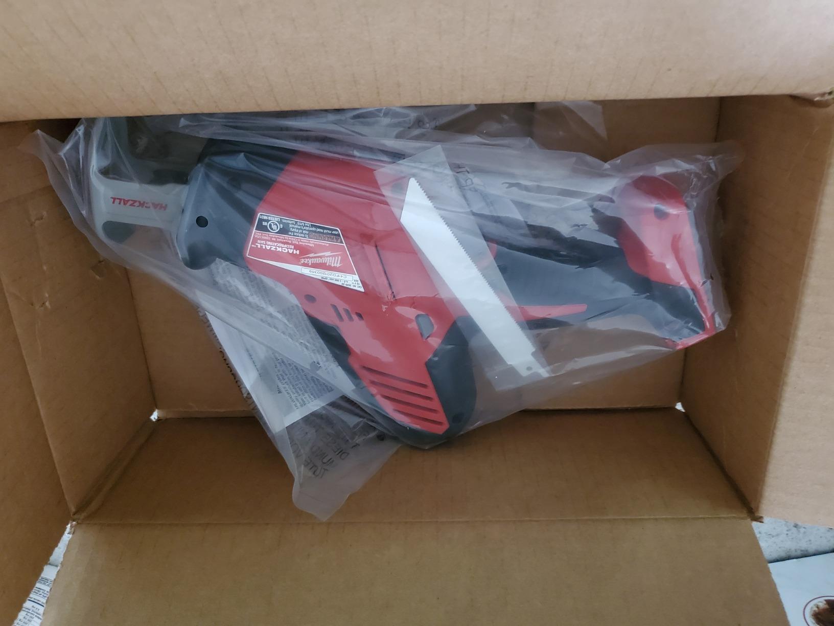 Milwaukee 2625-20 M18 18-Volt Lithium-Ion Cordless Hackzall Reciprocating Saw, Bare Tool customer photo 2