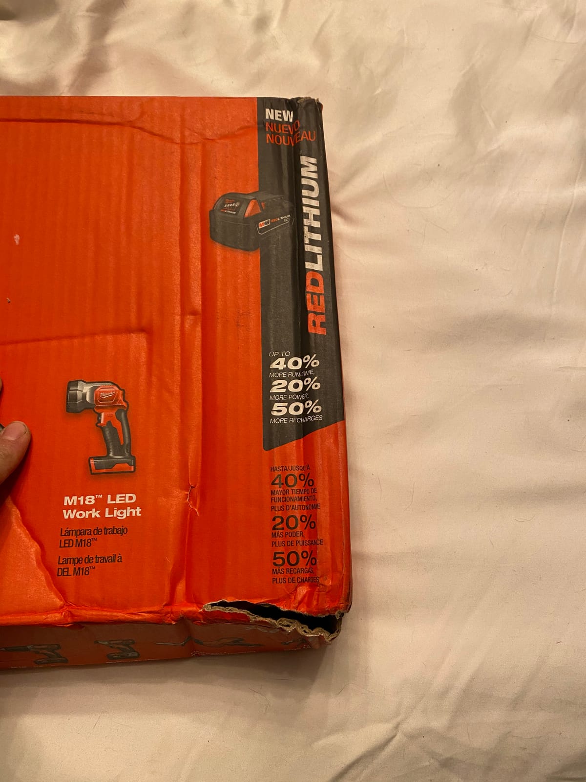 Milwaukee 2695-24 M18 18V Cordless Power Tool Combo Kit with Hammer Drill, Impact Driver, Reciprocating Saw, and Work Light (2 Batteries, Charger, and Tool Case Included) customer photo 2