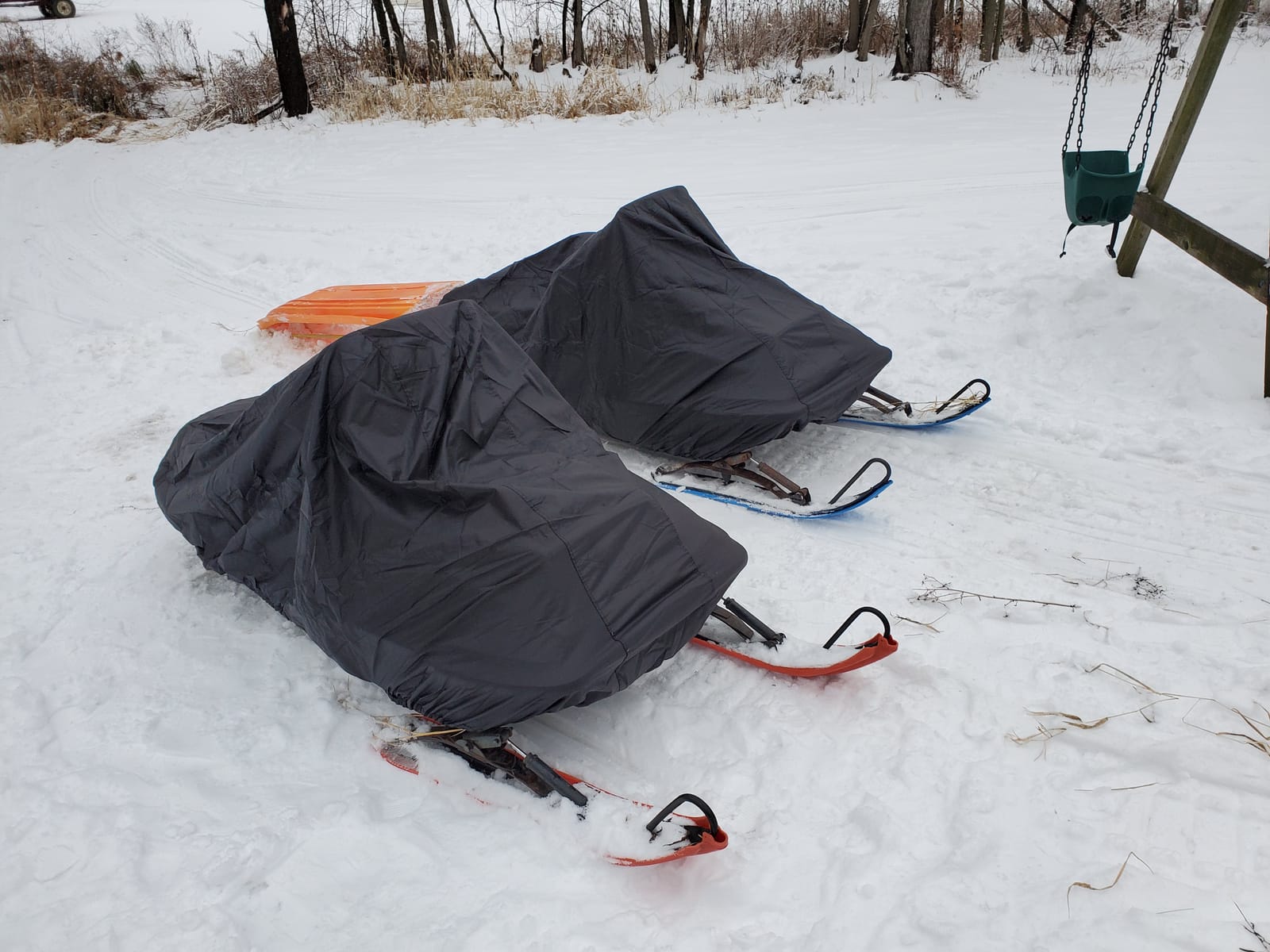 Budge Sportsman Waterproof Snowmobile Cover, Heavy Duty, Fits Up to 130