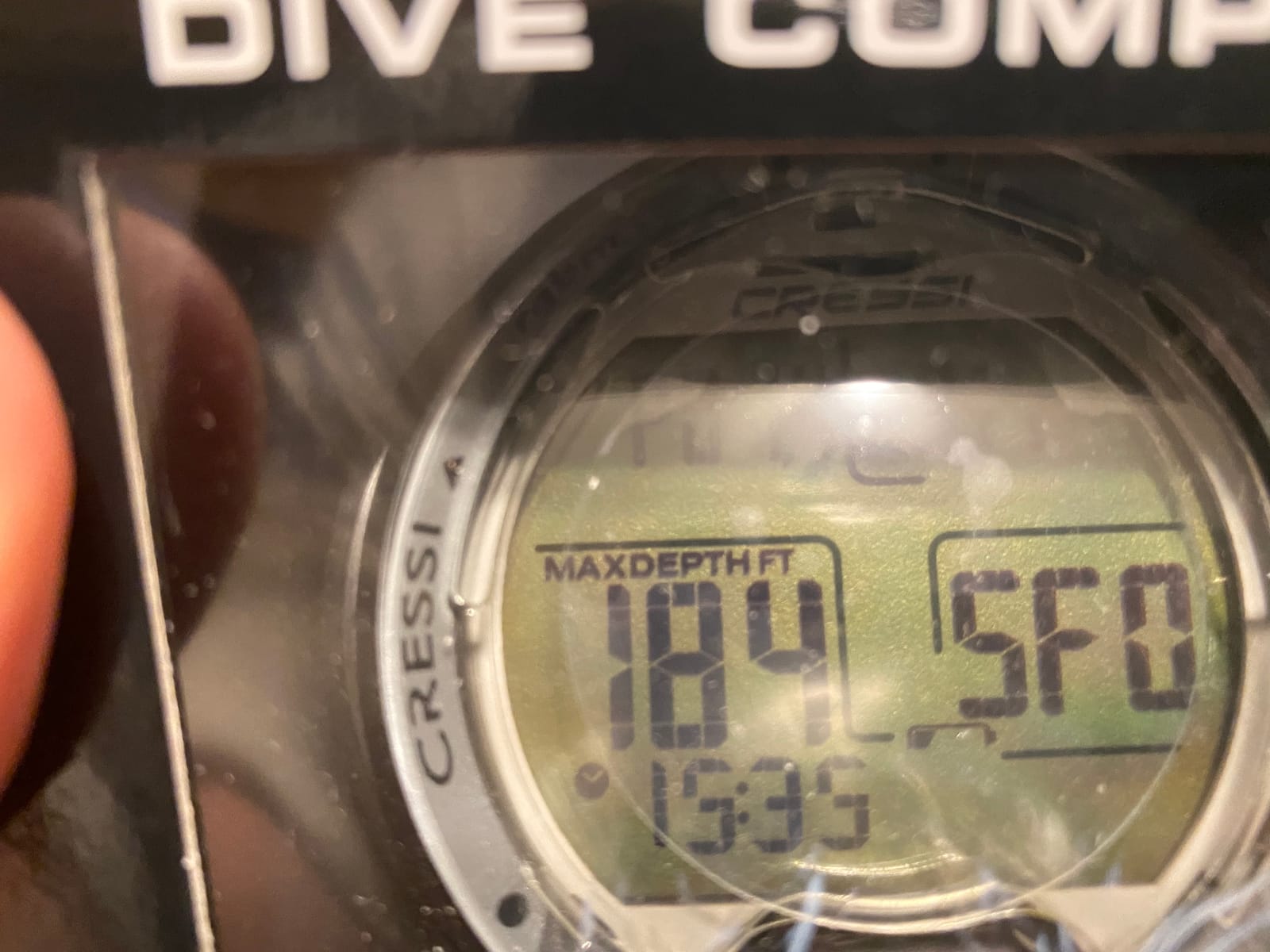CRESSI Leonardo 2.0 Scuba Dive Watch, Air Nitrox Gauge, Black/Blue customer photo 1