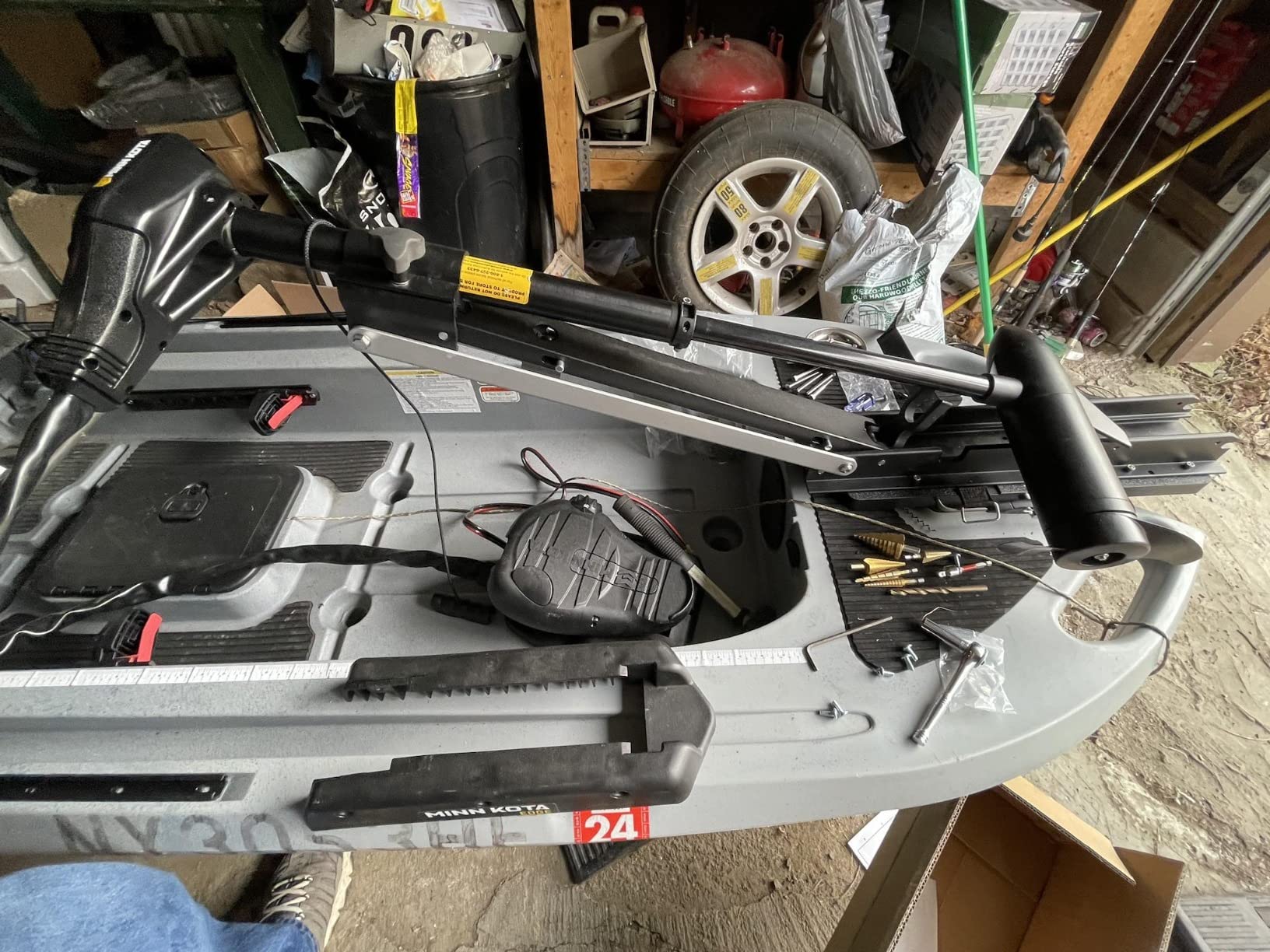 Minn Kota Edge Bow-Mount Electric Trolling Motor with Foot Pedal Control – 45 Lb. Thrust, 45 In. Shaft, Freshwater customer photo 1