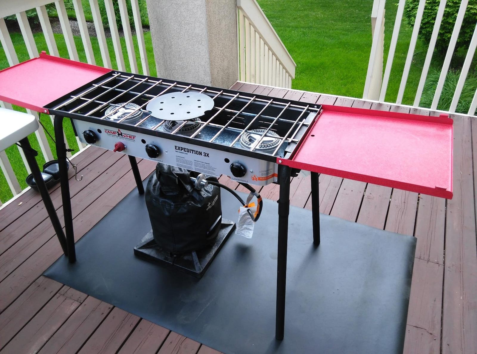 Camp Chef Single-Burner Griddle, 14x16 in., 224 sq in customer photo 2