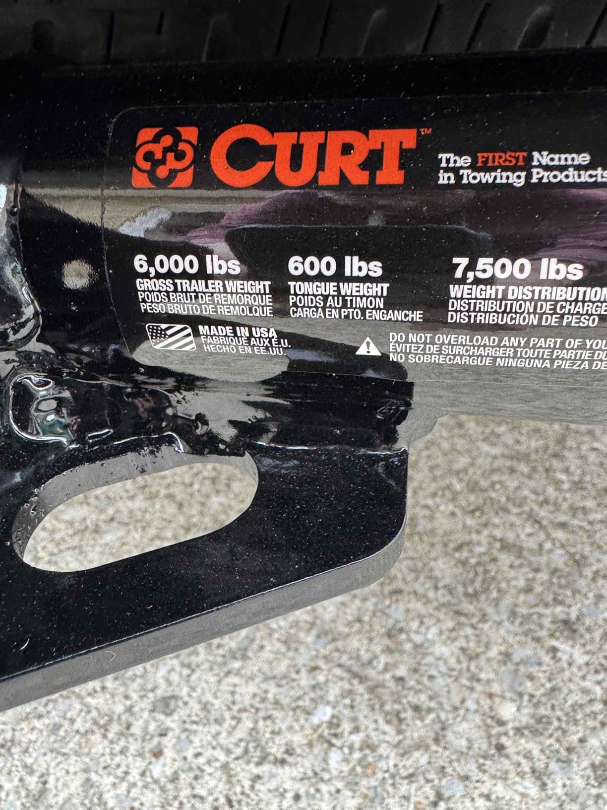 CURT 13182 Class 3 Trailer Hitch for Dodge Durango and Jeep Grand Cherokee customer photo 2