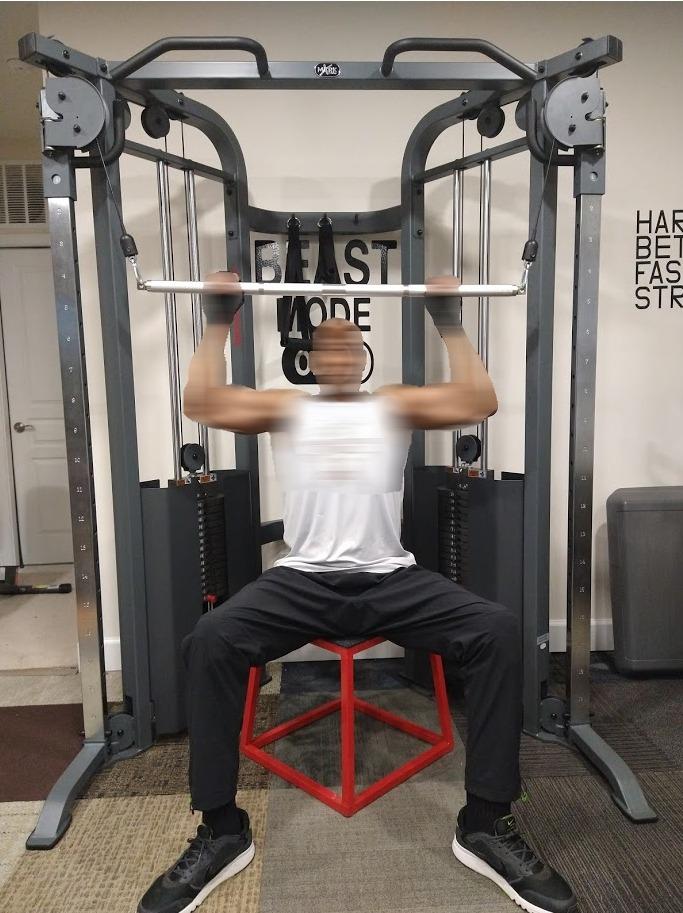 XMARK Functional Trainer Cable Machine, Dual Weight Stack Cable Pulley Machine for Strength Training, Commercial and Home Gyms, and Rehab Facilities customer photo 2