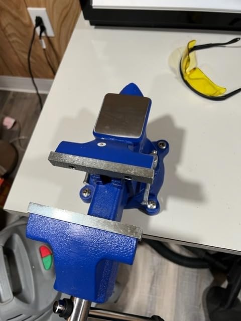 Yost Vises 445 Combination Vise | 4.5 Inch Jaw Width Utility Pipe and Bench Vise |Secure Grip with Swivel Base and Large Pipe Jaw Capacity | Made with Cast Iron and Steel U Channel Bar customer photo 1
