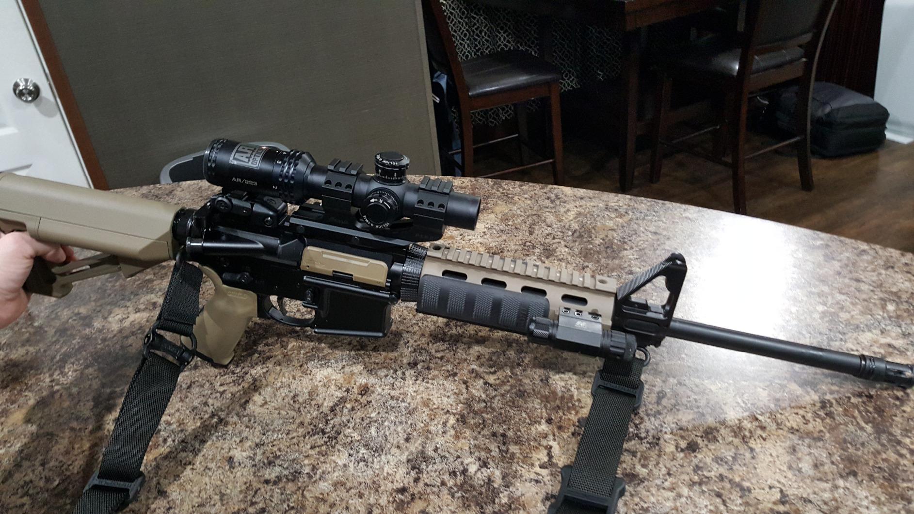 Bushnell Optics, Drop Zone Reticle Riflescope with Target Turrets, Matte Black, 1-4x/24mm customer photo 2