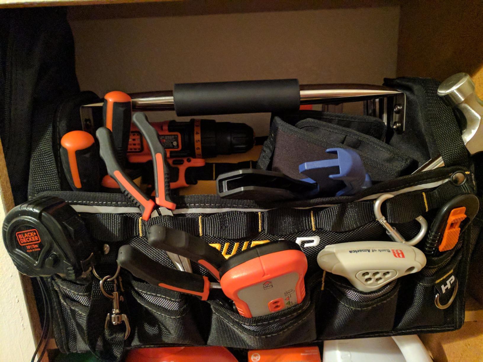 BLACK+DECKER 20V MAX 68-Piece Cordless Drill and Home Tool Project Kit with Tool Storage Bag (LDX120PK) customer photo 2