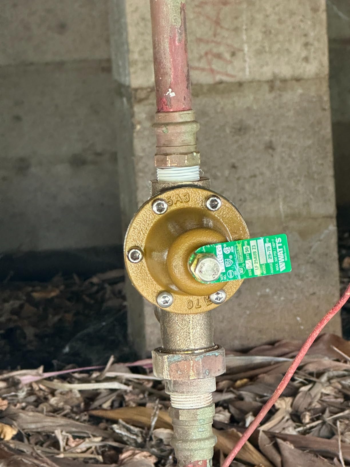 Watts LF25AUB-Z3 Lead-Free Water Pressure Reducing Valve 3/4