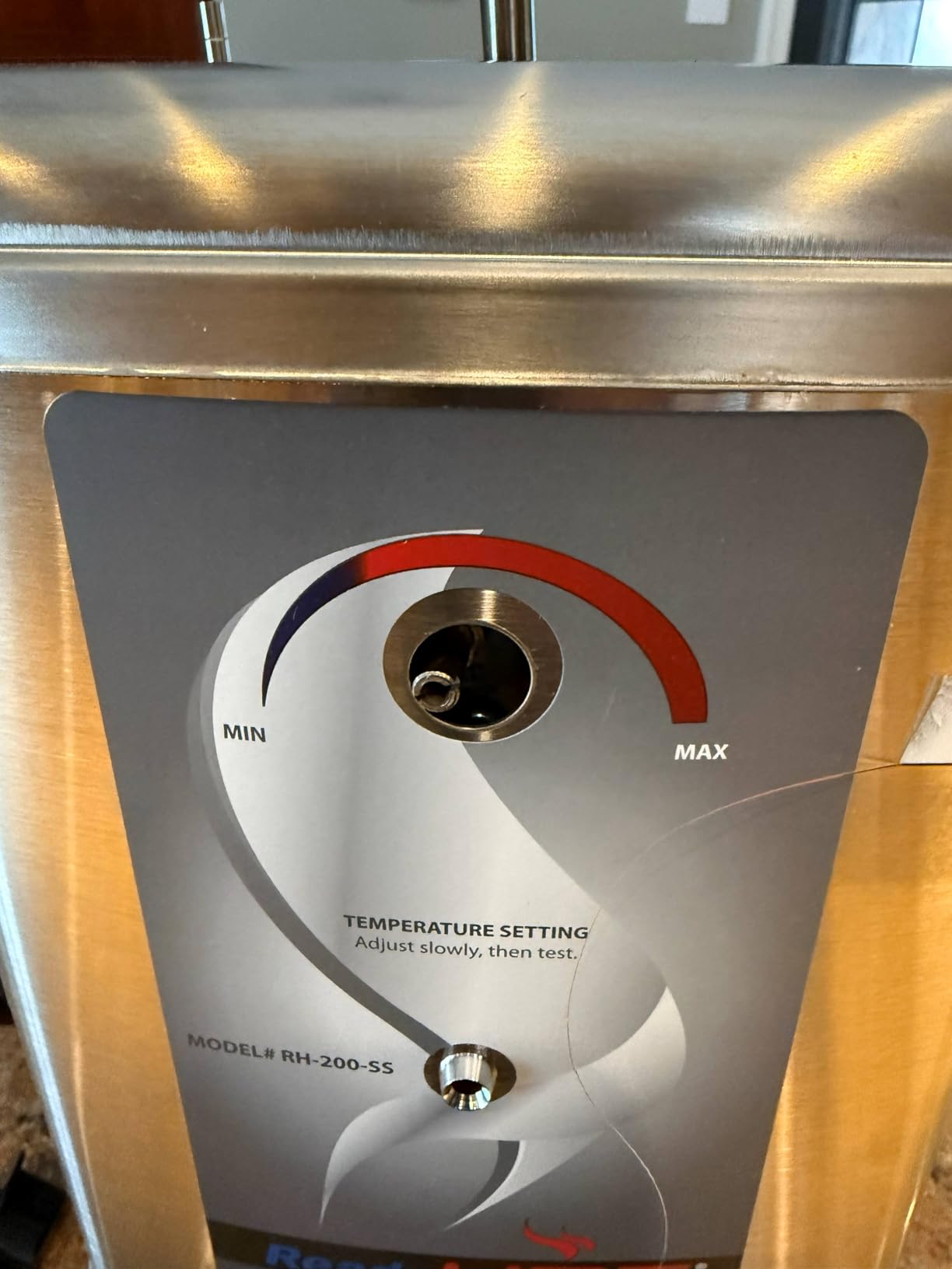 Ready Hot Stainless Steel Hot Water Dispenser System, Manual Dial Tank Only customer photo 2