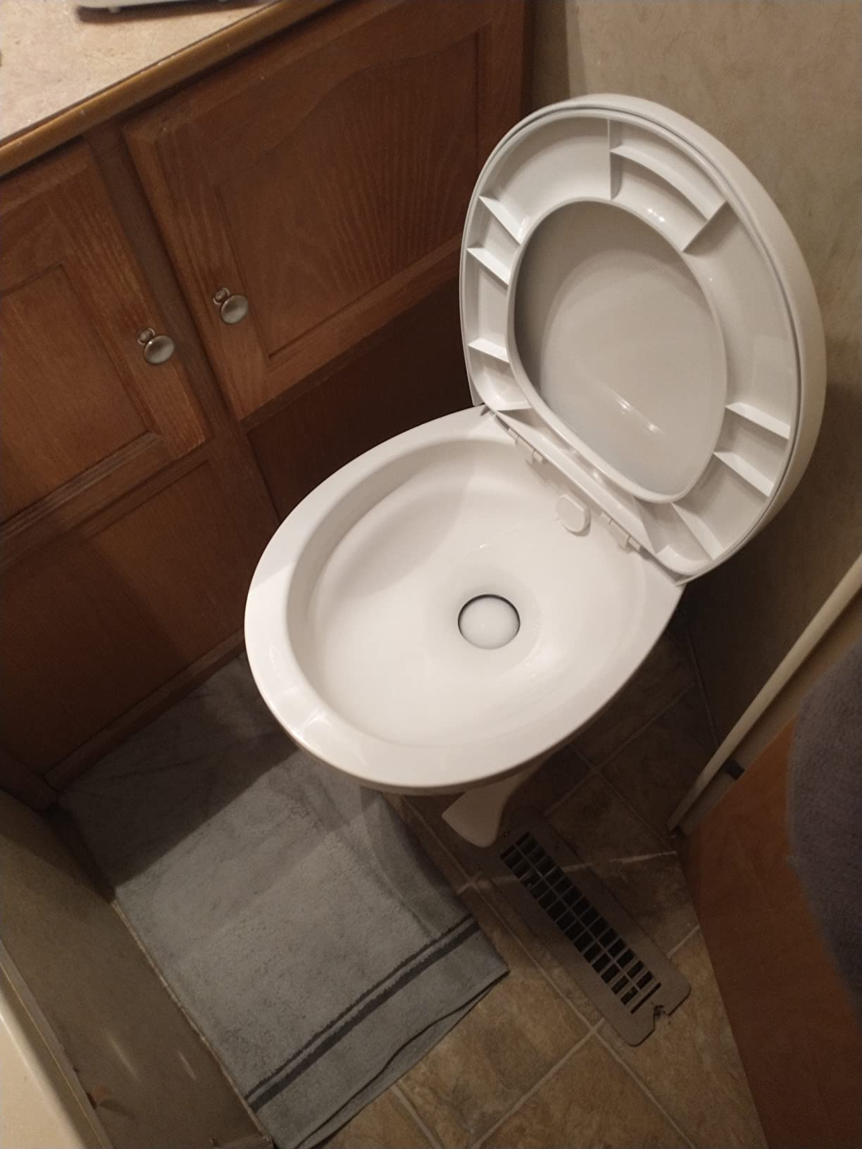 Aqua-Magic Residence RV toilet / High Profile / White - Thetford 42169 customer photo 1