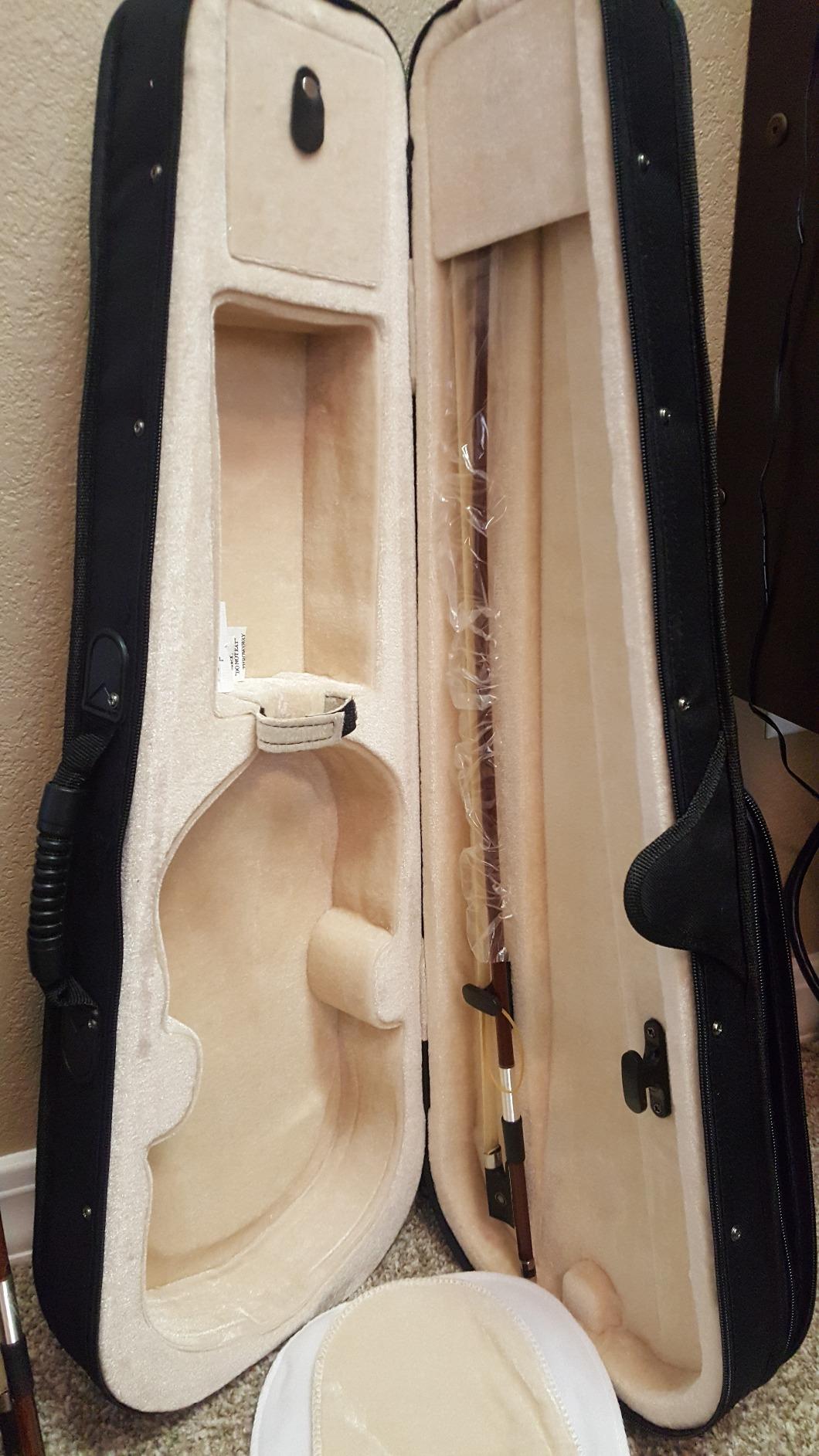 Cecilio 1/2 Violin Solidwood Violin with Hard Case, Bow, Rosin, Tuner, Shoulder Rest & Lesson Book – Ideal for Beginners customer photo 1