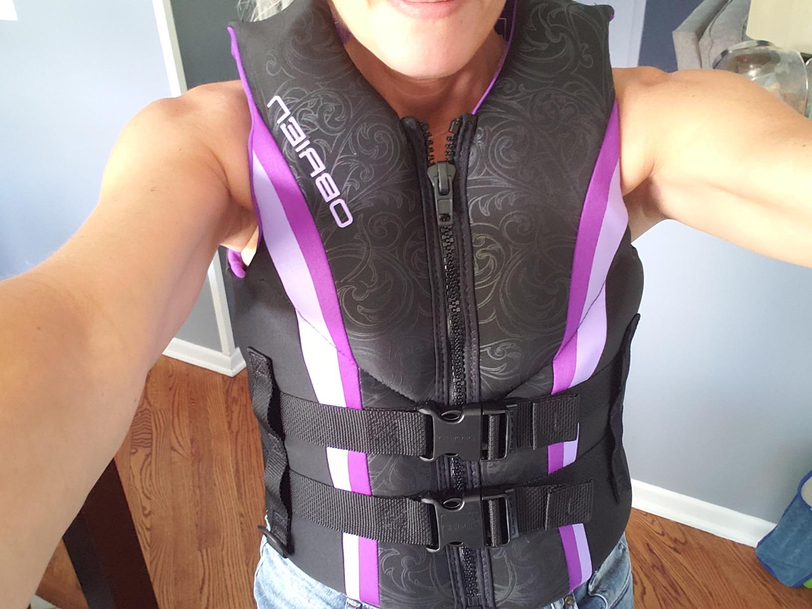 O'Brien Impulse Women's Life Jacket, US Coast Guard Approved, Great for Any Water Sports - Boating, Skiing, Surfing, PWC customer photo 2
