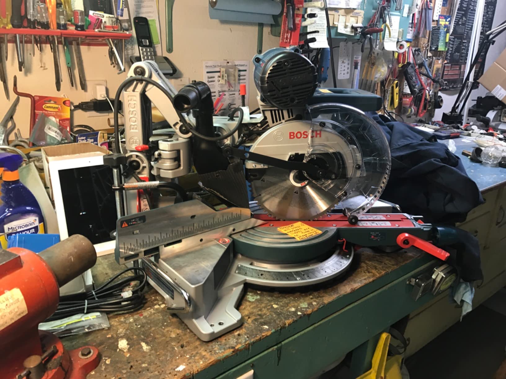 BOSCH 15.0 Amp CM10GD 10 In. Dual-Bevel Glide Miter Saw for Woodworking customer photo 1