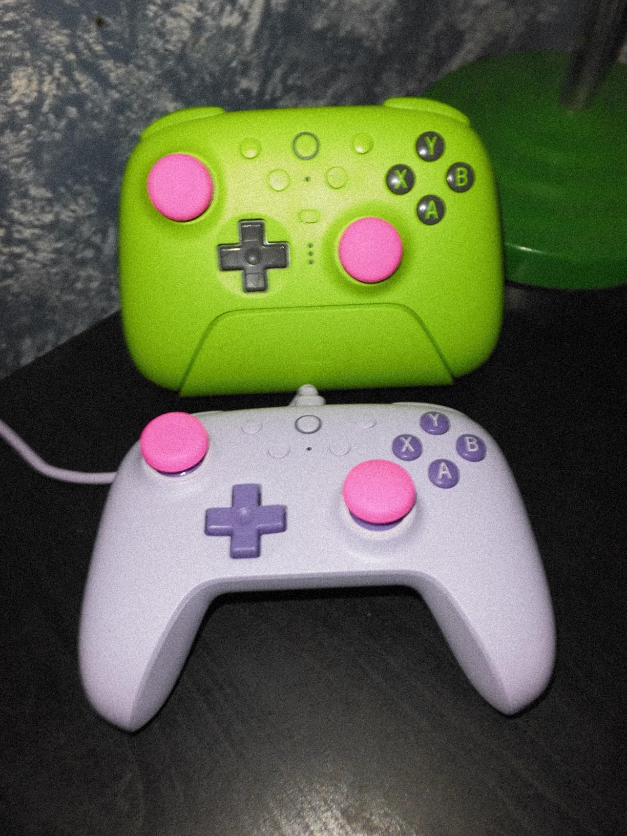 Foamy Lizard AceShot Raised Thumb Grips for Xbox One & Steamdeck, Black customer photo 1