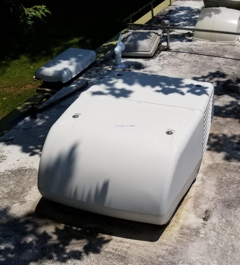 Coleman-Mach 08-0080 Mach 15 48204 Series Air Conditioner Upper Unit 48204C966-15,000, Arctic White customer photo 1