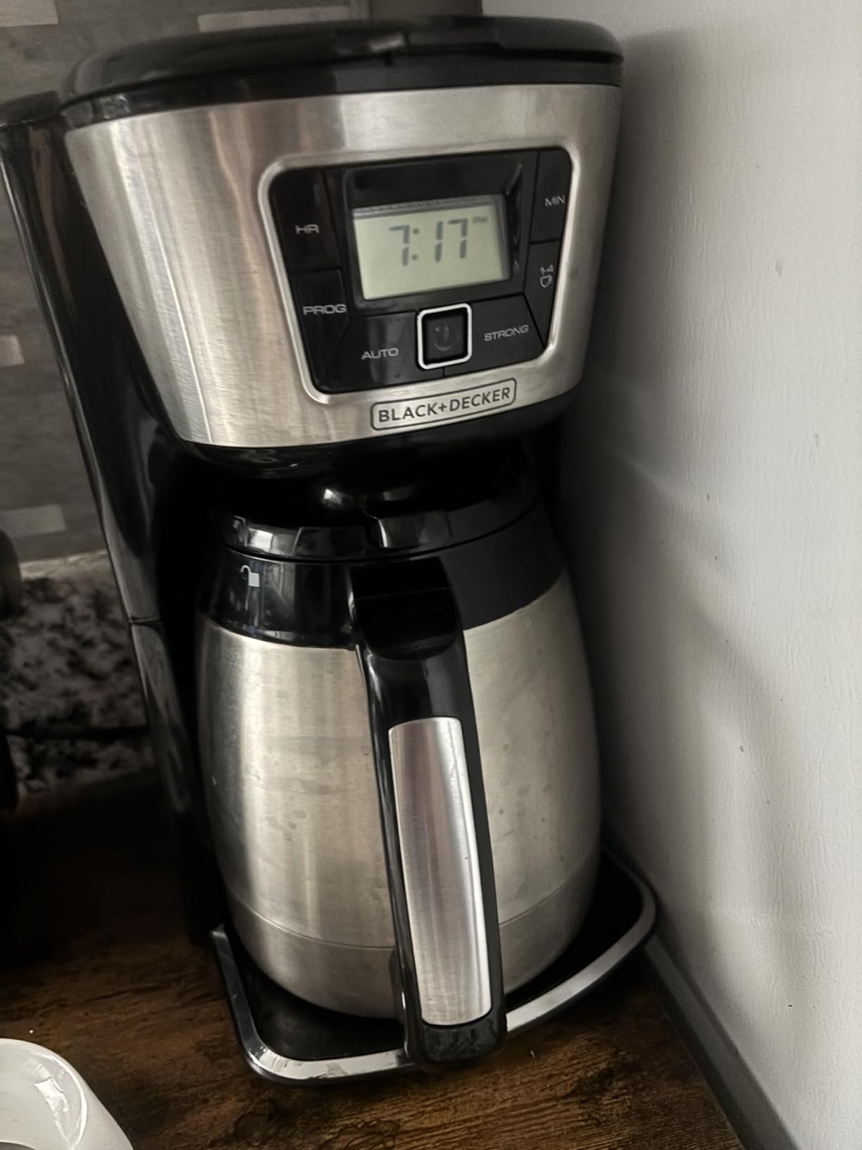 BLACK+DECKER 12-Cup Thermal Coffeemaker, Black/Silver, CM2035B customer photo 2