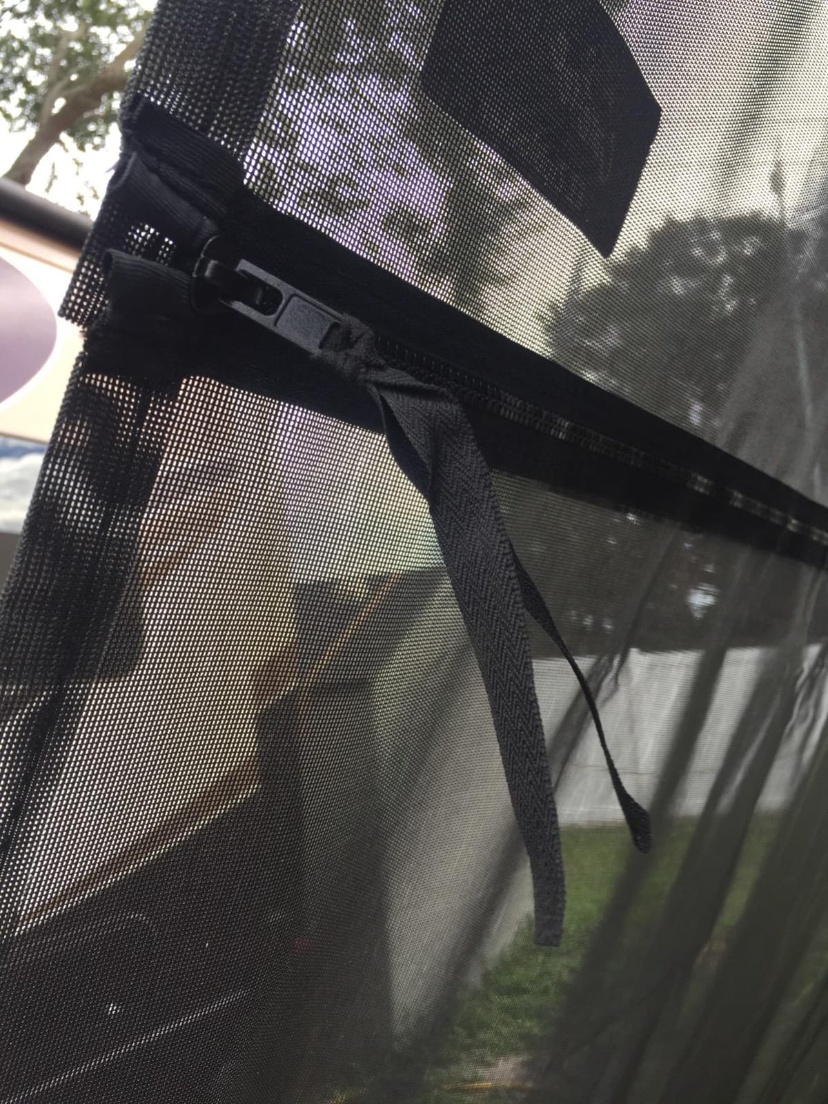 Carefree Of Colorado Drop RV Awning EZ ZipBlocker - Black Mesh RV Awning Shade Screen, Canopy Sun Blocker, Camper Accessory for Front Patio (15' x 9') customer photo 2