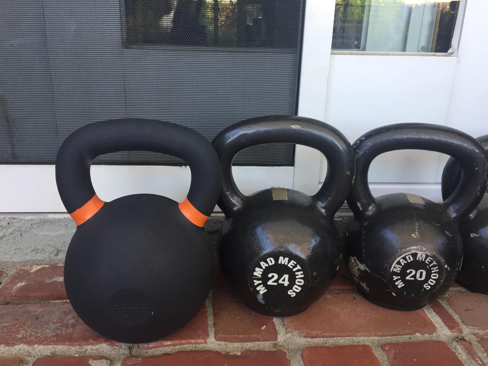 REP Fitness Kettlebell Set and Singles, 4kg to 24kg, 9lb to 53lb Weight Range, Cast Iron, Strength Exercise Training, Home Gym, Power Workout Equipment, Free Weights, Dumbbell Alternative customer photo 1