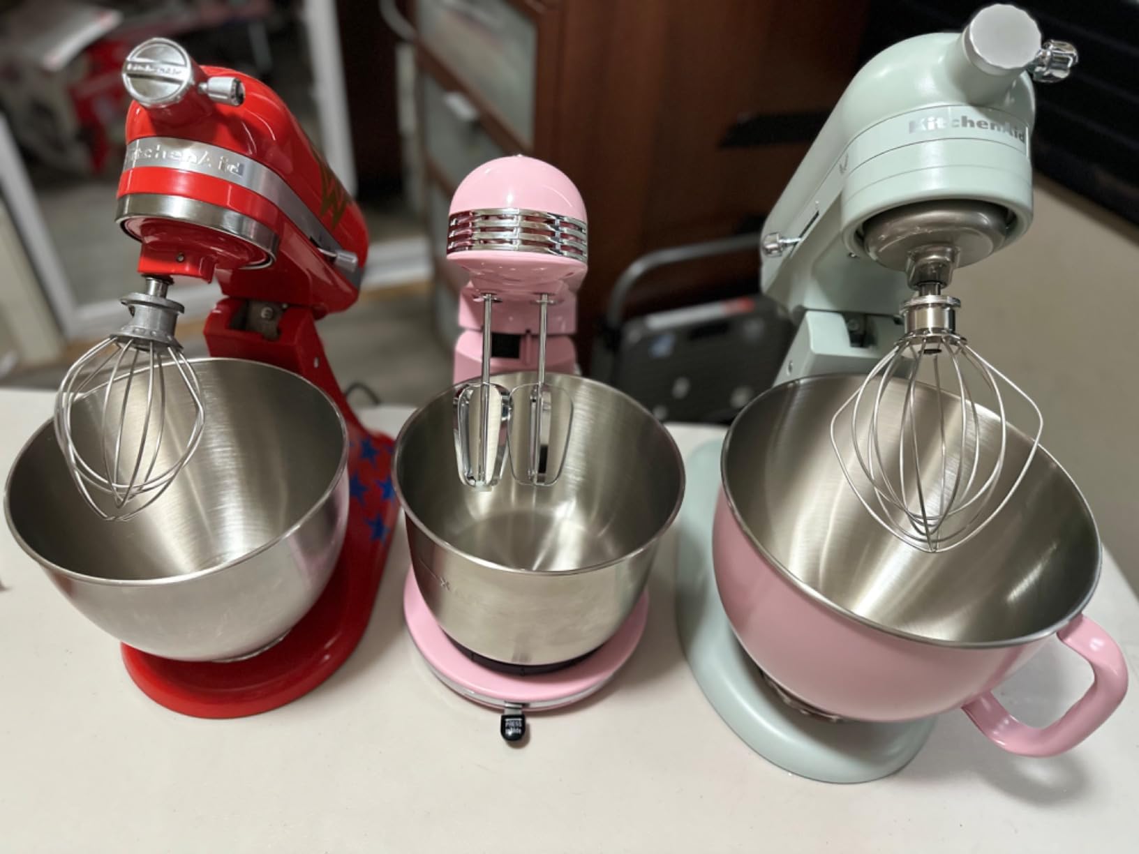 Dash Everyday Stand Mixer - Compact Tilt-Head Stand Mixer for Everyday Recipes - 6-Speed Power with Stainless Steel Bowl - Aqua, 3-Quart customer photo 1