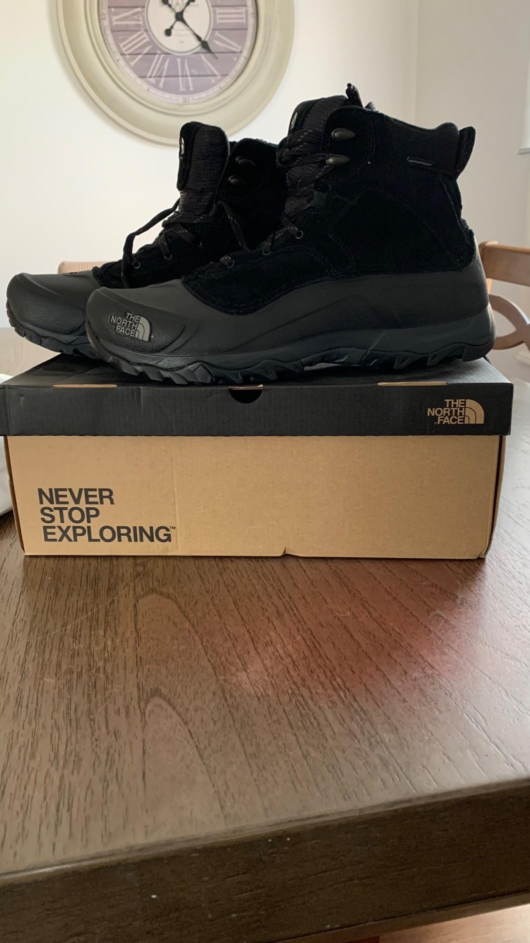 THE NORTH FACE Men's Snowfuse Winter Boot | Insulated & Waterproof, Lightweight Shell, Durable Sole customer photo 2
