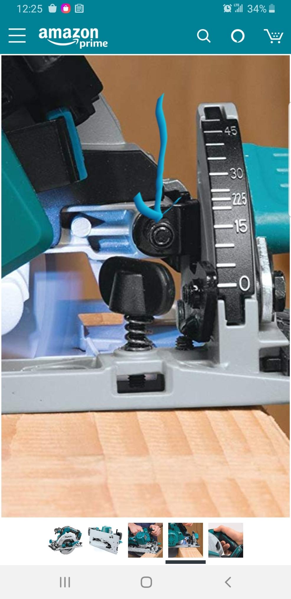 Makita XSH03Z 18V LXT® Lithium-Ion Brushless Cordless 6-1/2
