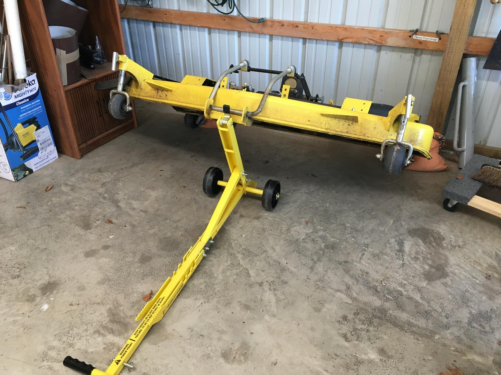 Jungle Jim's Jungle Jack V2 Mower Jack - Lift Most Mowers, Even ZTRs - 800 Pound Capacity! customer photo 2