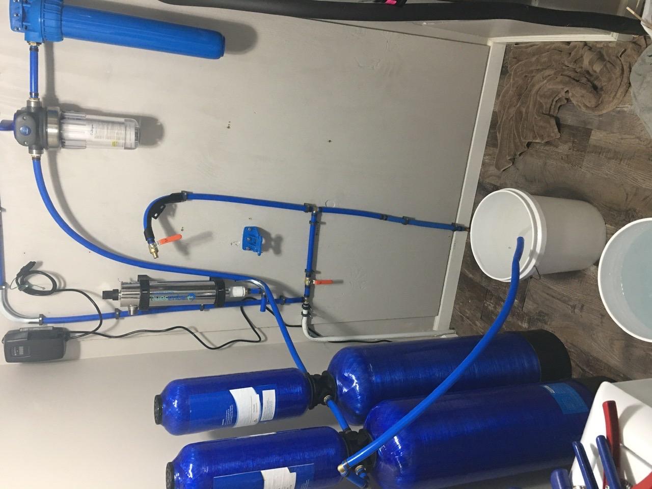 Aquasana Whole House Water Filter System | 1M Gal | Carbon & KDF | EQ-1000 | 10-Year Filter | 14.6 GPM | Reduces 97% Chlorine & Sediment | Pre & Post Filters Included | Pro Kit | 10-Year Warranty customer photo 1
