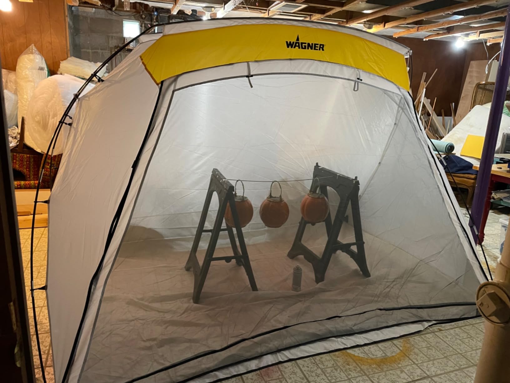 Wagner SprayTech Large Portable Spray Shelter and DIY Paint Booth customer photo 1