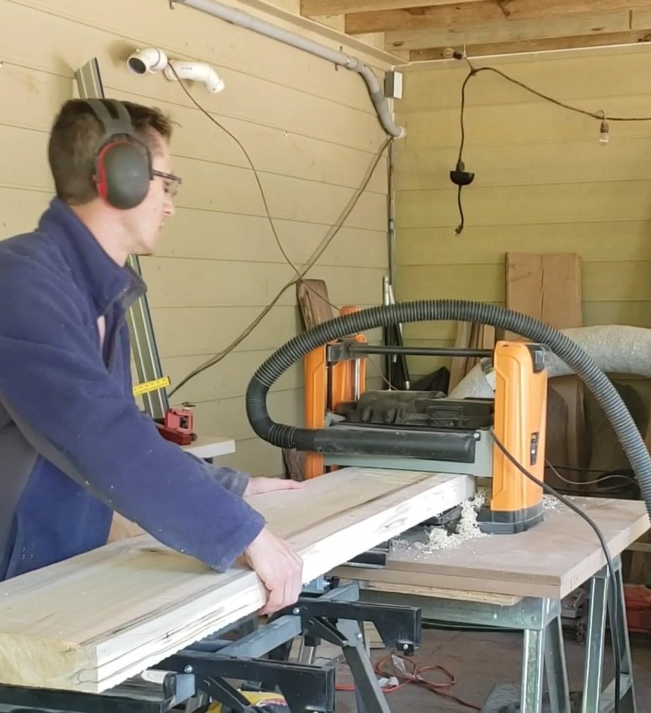 Triton TPT125 High Performance Benchtop Planer with 12-1/2
