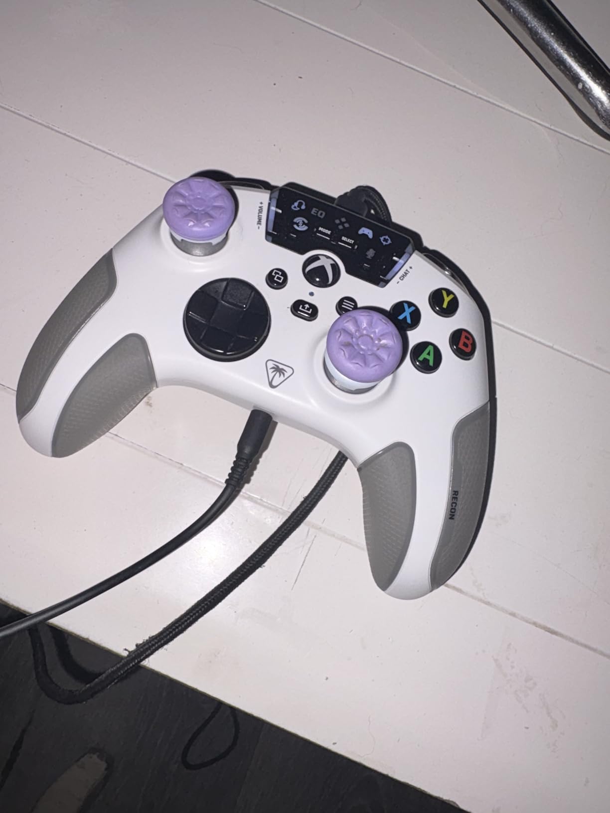 KontrolFreek FPS Freek Galaxy Purple for Xbox One and Xbox Series X Controller | 2 Performance Thumbsticks | 1 High-Rise, 1 Mid-Rise | Purple customer photo 1